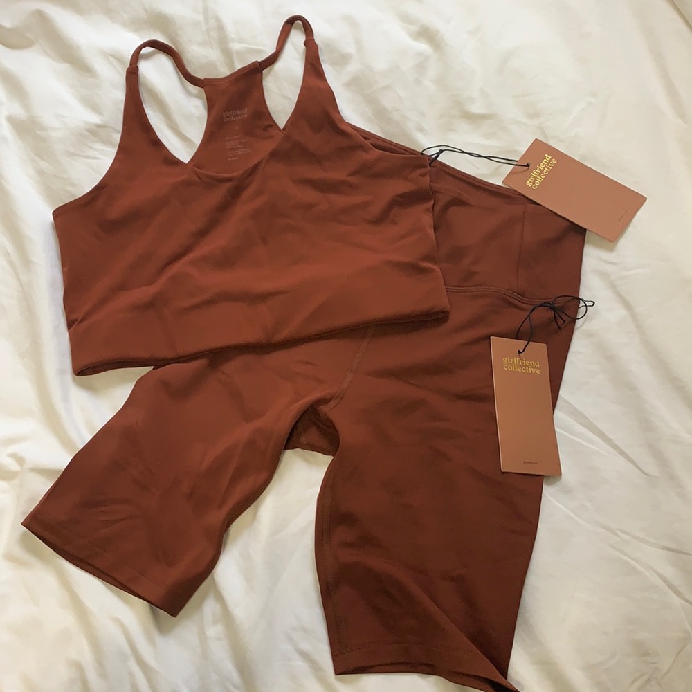 Girlfriend Collective Mahogany Set